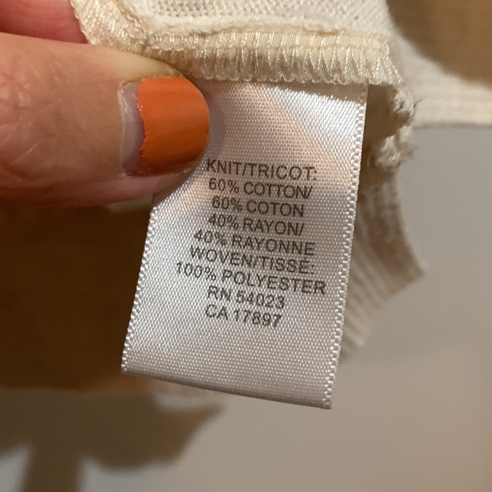 Banana republic cream shirt - Picture 5 of 5